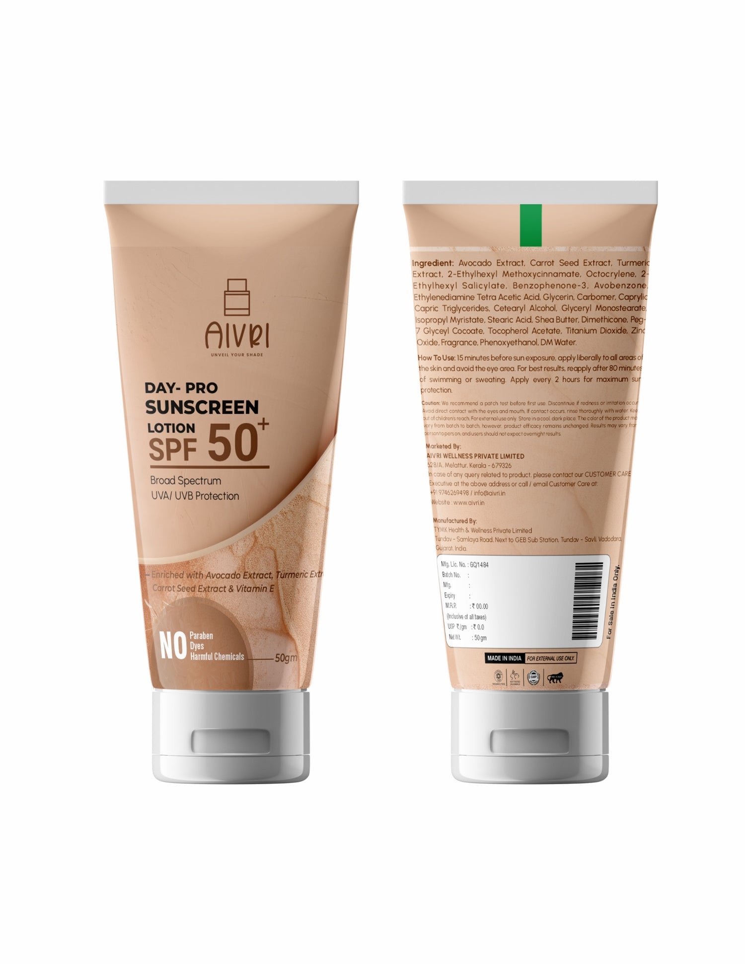 Day-Pro Sunscreen Lotion SPF 50+